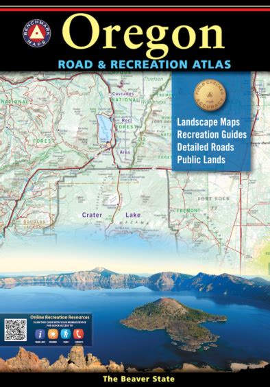 Read Oregon Road And Recreation Atlas By Benchmark Maps