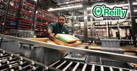 Go to Snapshot Working at Oreilly's Distribution Center B