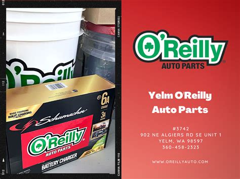 Oreillys yelm. O'Reilly Auto Parts salaries in Yelm, WA: How much does O'Reilly Auto Parts pay? Job Title. Popular Jobs. Location. Yelm. Popular Jobs. Warehouse Worker. O'Reilly Auto Parts. Puyallup, WA. 