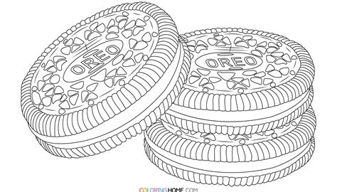 Oreo Coloring Pages