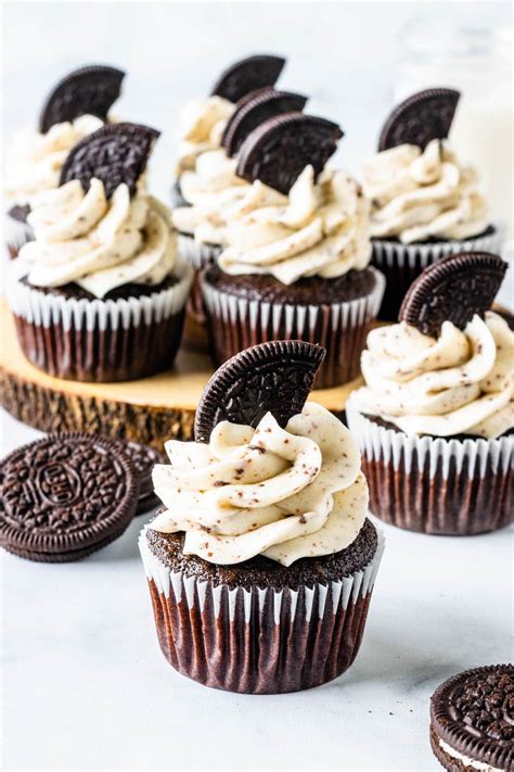 Oreo Cupcake Recipe With Cream Cheese Frosting