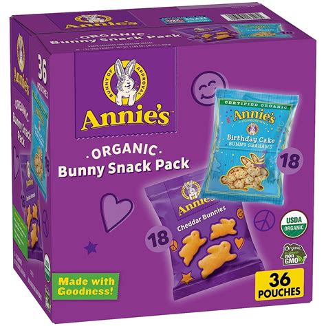 Organic Birthday Cake Bunny Grahams Annie