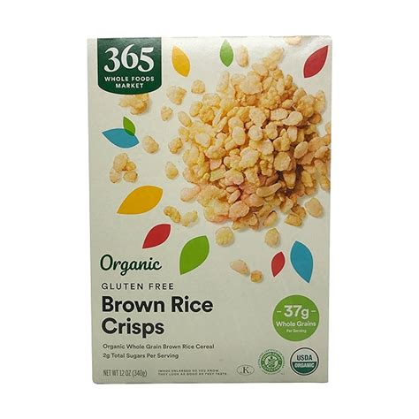 Organic Brown Rice Crisps Cereal, 12 oz - Whole …