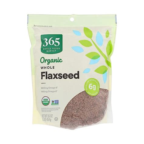 Organic Flaxseed, Whole, 16 oz at Whole Foods Market