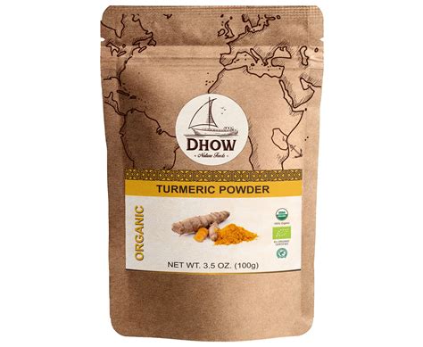 Organic Raw High Curcumin Turmeric Powder (100g)