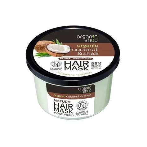 Organic Shop Hair Mask Coconut & Shea 250ml. bol. 