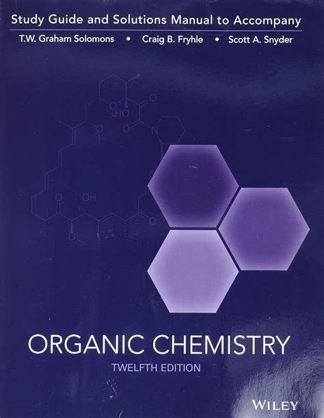Organic chemistry solutions manual solomons 10th edition. - Latente steuern im einzel- und konzernabschluss.
