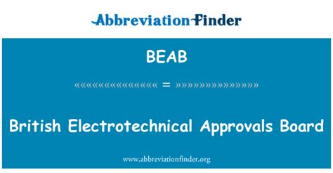 Organization:British Electrotechnical Approvals Board