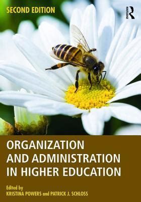 Full Download Organization And Administration In Higher Education By Kristina M Cragg