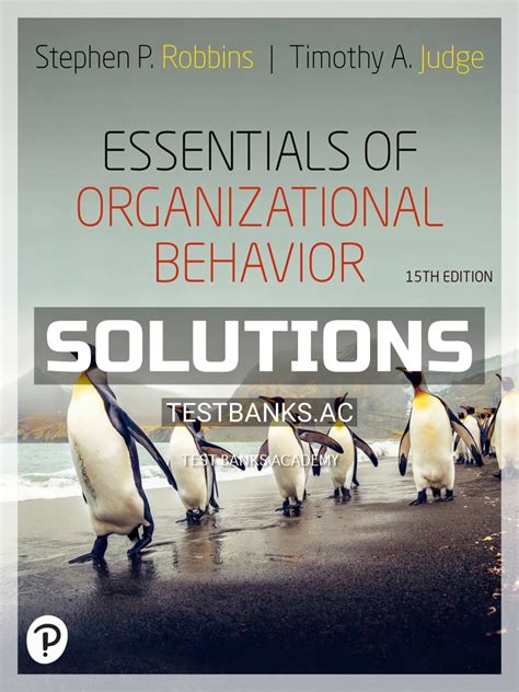 Organizational Behavior Robbins Study Guide
