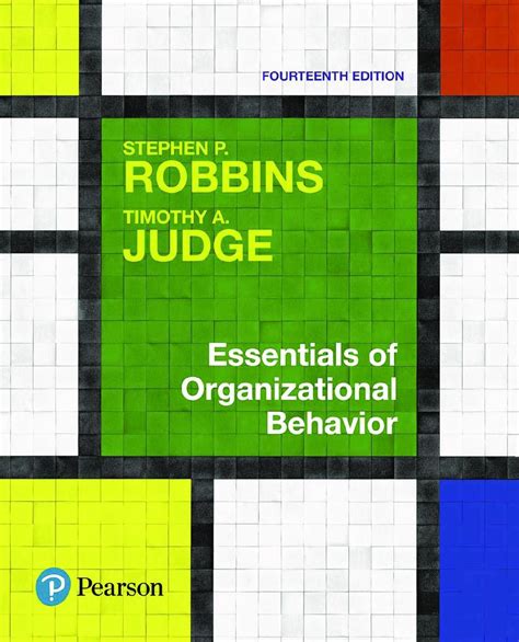Organizational Behavior Stephen Robbins 14th Edition
