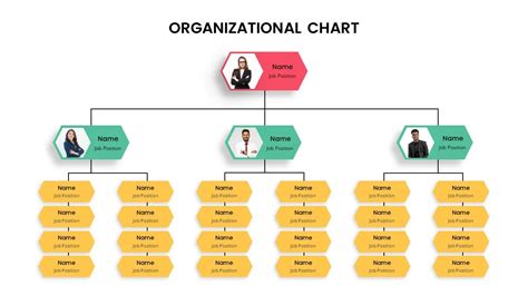Organizational Chart And Hierarchy Google Slides Template