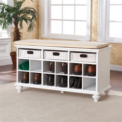 Organize Your Entryway in Style with Hall Bench Shoe Storage