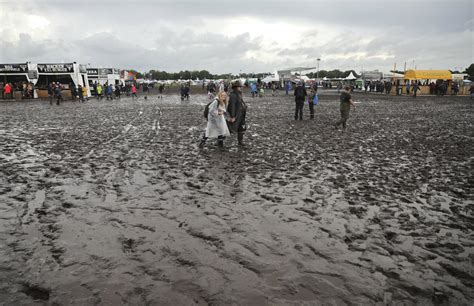 Organizers of heavy metal festival in Germany ask visitors to leave cars at home due to bad weather
