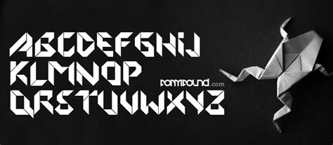 Origami™ Download Font - HighFonts.com