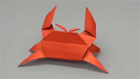 Origami Crab - Origami Easy - YouTube