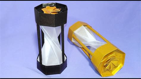 Origami HOURGLASS. Origami room decor. Ideas for birthday gifts …