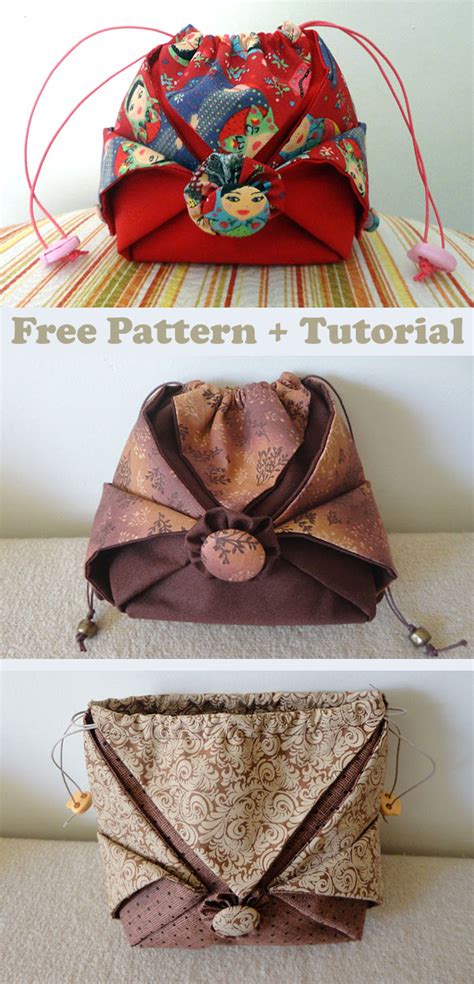 Origami Pouch Bag Tutorial DIY Tutorial Ideas!