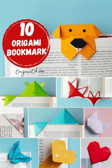 Origami bookmark.  It&rsquo;s perfect for practicing fine motor skills, patience,...