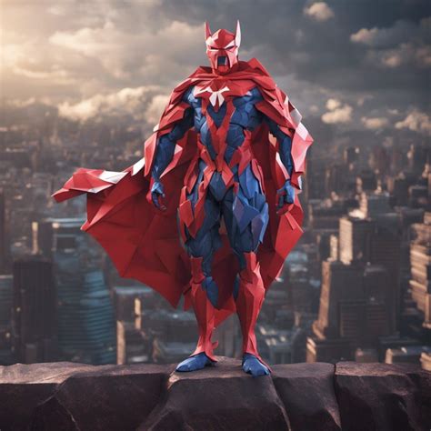 Origami superhero step by step.  Follow this quick tutorial to create a be...