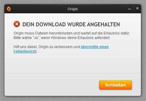 Origin Download 0% Angehalten - Answer HQ - answers.ea.com