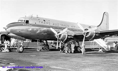 Original 1947 Trans Australian Airlines B&W Photo Hostesses