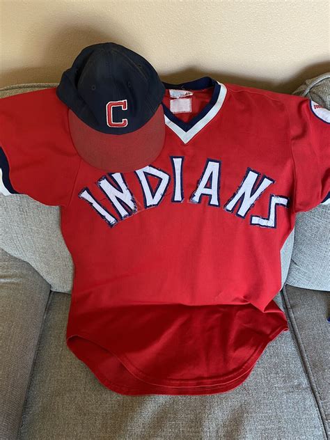 Original 1970s Cleveland Indians Jersey and 1978 Rick Manning …