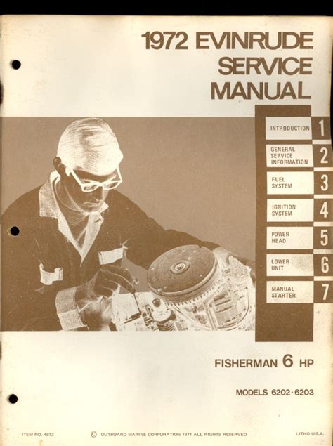 Original 1972 evinrude 6hp service manual. - The ecstasy beyond knowing a manual of meditation.