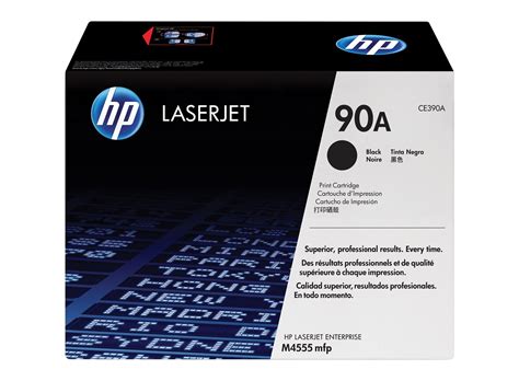 Original CE390A Black HP 90A Laser Toner Cartridges