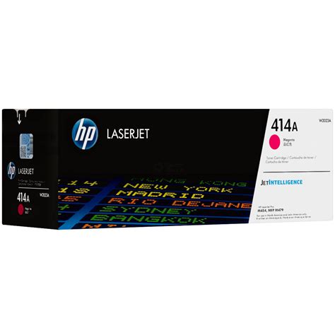 Original HP 414A Magenta Toner Cartridge Works with HP Color LaserJet …