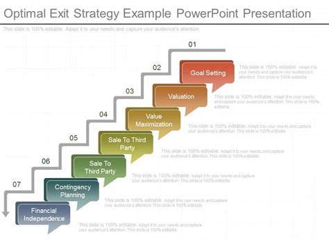 Original Optimal Exit Strategy Example Powerpoint Presentation