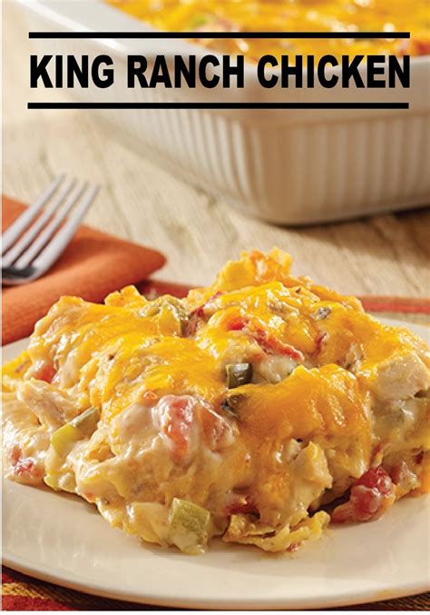 Original Rotel King Ranch Chicken Recipe - Food.com