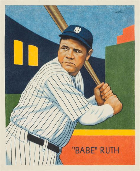Original babe ruth baseball card. Babe also went 94-46 with 488 strikeouts, 17 shutouts and a 2.28 ERA in 147 starts and 163 games pitched. George Herman “Babe” Ruth was elected to the National Baseball Hall of Fame and was a member of the famed “First Five” in the inaugural year of 1936. 