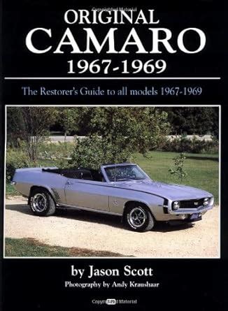Original camaro 1967 1969 the restorer s guide 1967 1969. - Register van het archief van groningen.