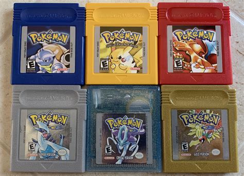 Original pokemon gameboy games. Besides, C64 has a slower CPU, but twice the RAM as the Gameboy, and casettes or floppy disks were much cheaper than high-density Gameboy cartridges – if your C64 game gets bigger, users have to wait a little longer during load times; if your Gameboy game gets too big, you're going to need a more expensive cartridge and make less money. 