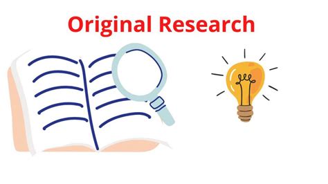 Original research. Things To Know About Original research. 