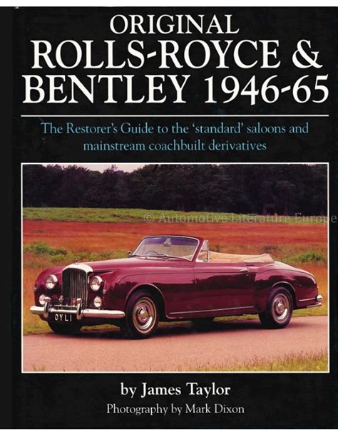 Original rolls royce bentley 1946 65 the restorers guide to the standard saloons and mainstream coachbuilt. - Alcatel 20 45x bedienungsanleitung download alcatel 20 45x manual download.