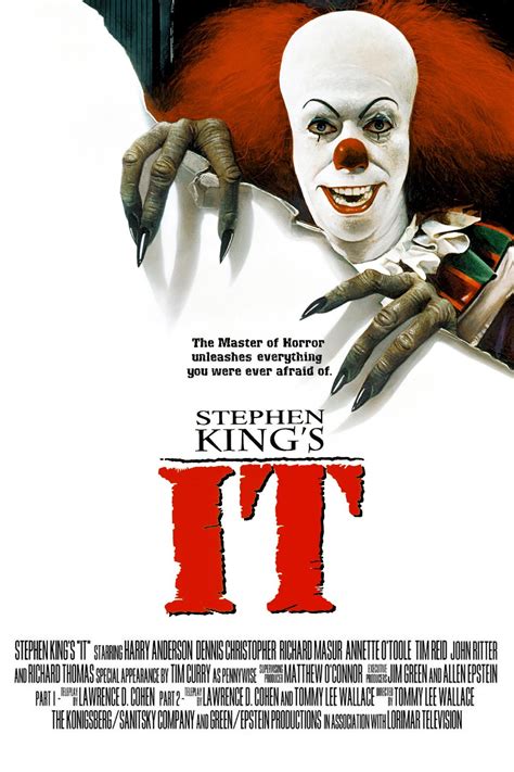 Original stephen king it movie. With "IT Chapter Two" set to open Friday, Sept. 6, fans of Stephen King's work certainly have something to look forward to. Building off of the 1986 horror novel "It," the new movie will follow ... 