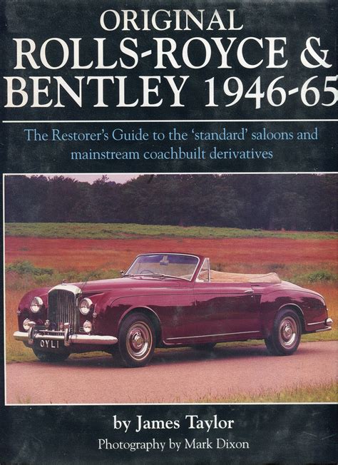 Download Original Rollsroyce  Bentley 194665 By James    Taylor