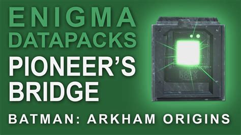 Origins data packs. Handler 17 It's the area near the main entrance to the Gotham Royal Hotel. Handler 19 Reach a middle-sized upper balcony. You can start hunting the data handlers down after you unlock Enigma's side mission, which has been described in the Most Wanted chapter. The plan is that you interrogate Enigma's men to obtain information about the ... 