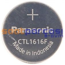 Orijinal Panasonic CTL1616 & CTL1616F Casio Güneş Enerjili Saat. 