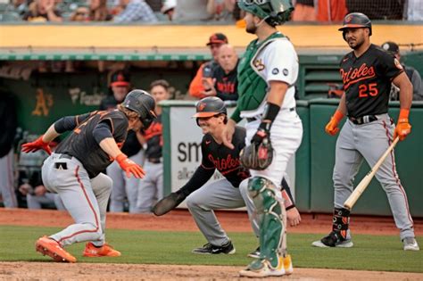 Orioles’ offense backs up a shaky Kyle Gibson with 16 hits in 9-4 win over Athletics
