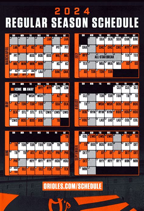 Orioles 2024 Schedule Printable