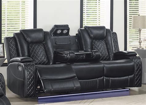 Orion 3 Seater Power Recliner Sofa with Headrests