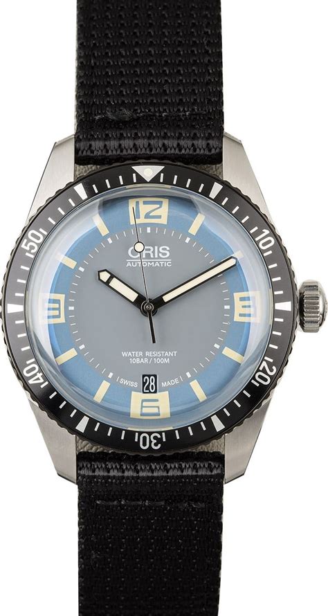 Oris Diver 65 Black Textile Strap - Bob