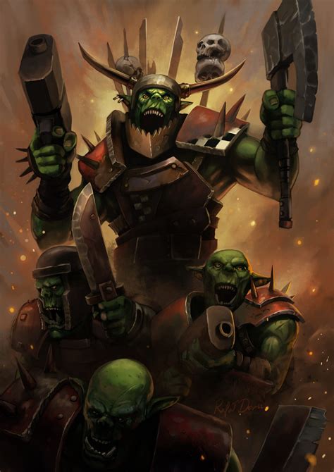 Ork ork ork. Belligerent and Numerous: Orks can put a staggering number of Grots and Boyz on the board while still having points to spare for tastier toys. Both offer more than … 