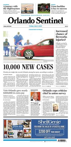 Orlando sentinel orlando. Things To Know About Orlando sentinel orlando. 