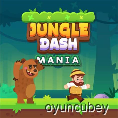 Orman Dash Mania oyunu . 