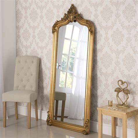 Ornate Gold Mirror Full Lengthy Wayfair