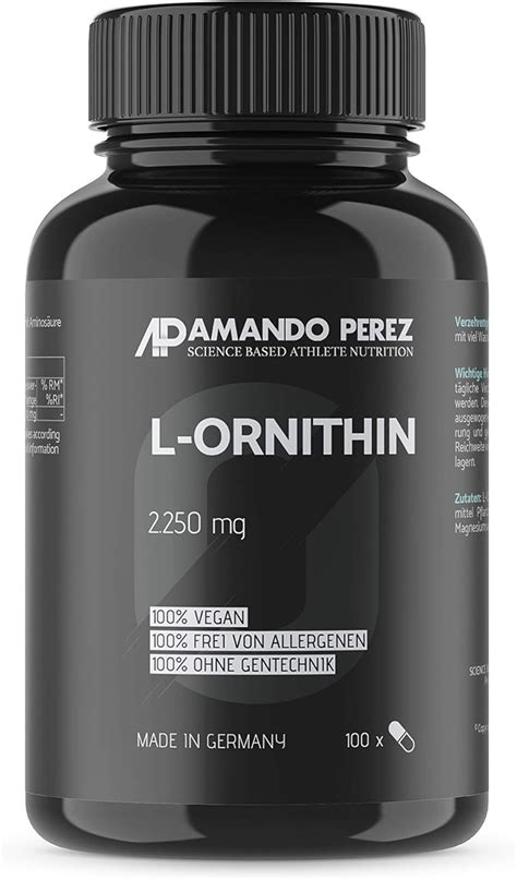 Ornithin – Aminosäure L-Ornithin bestellen Body Attack